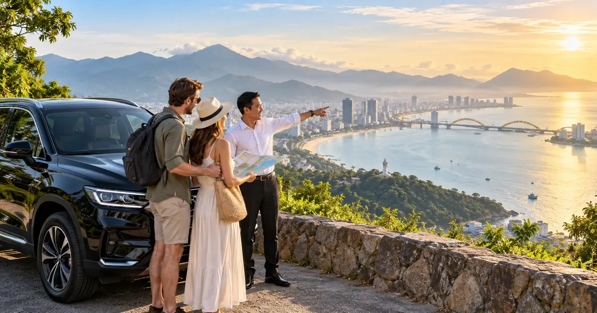 Tien Sa Port to Hoi An Private Car Guide