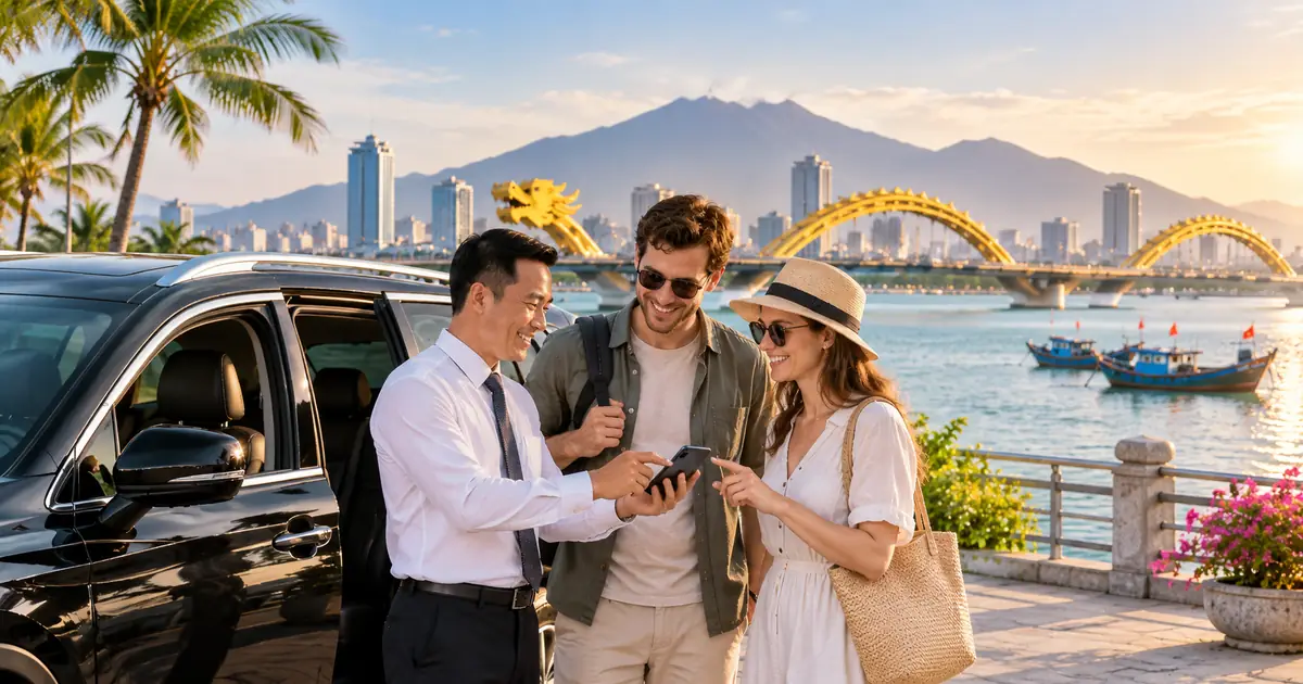 Da Nang Hotel Transfer route reference image